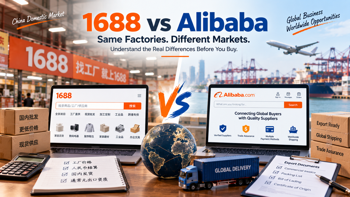 1688 vs Alibaba: Which Platform Is Better for Importers?