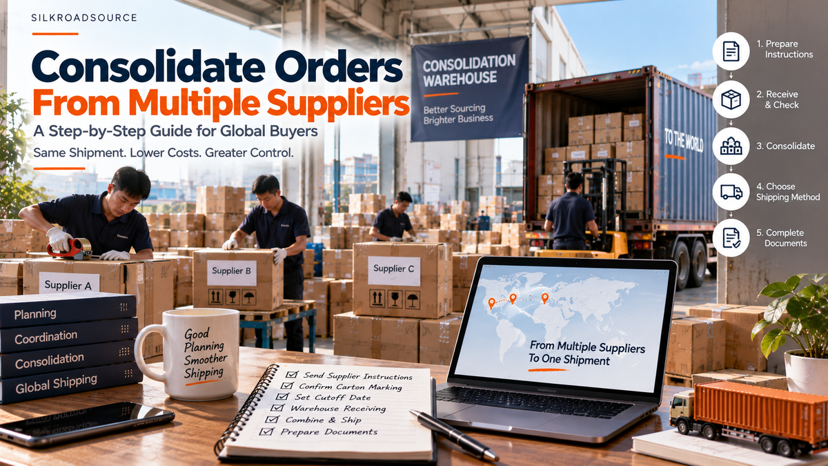 How to Consolidate Orders From Multiple Suppliers in China