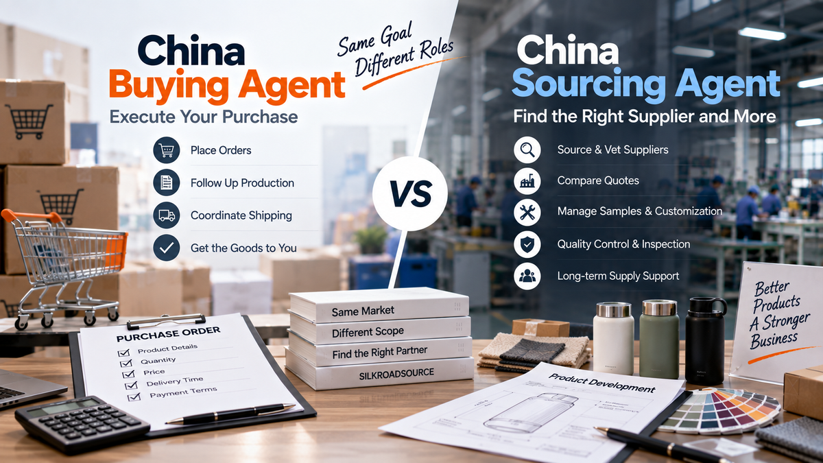China Buying Agent vs Sourcing Agent: Choose by Scope, Not by Name