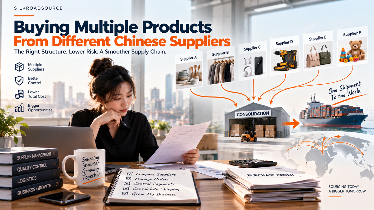 How to Buy Multiple Products From Different Chinese Suppliers