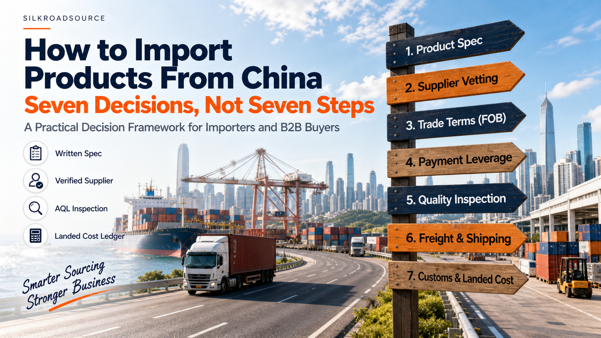 How to Import Products From China: Complete B2B Guide