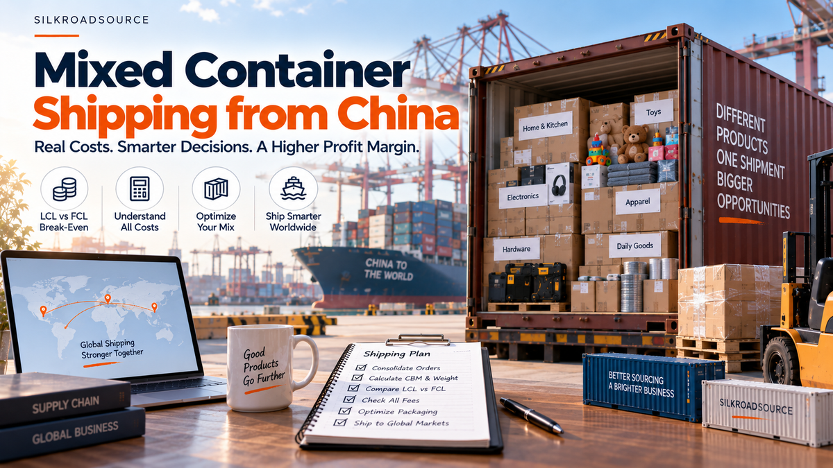 Mixed Container Shipping From China: How to Reduce Freight Costs