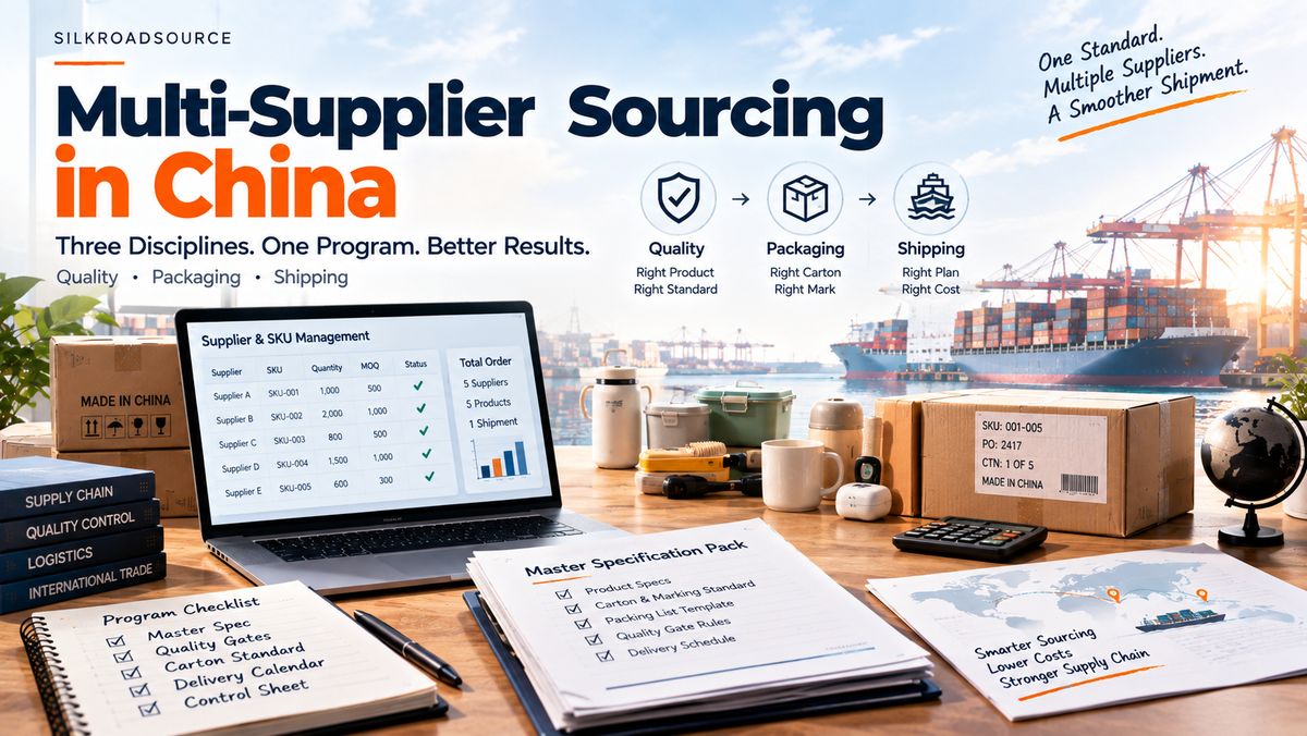 Multi-Supplier Sourcing: How to Manage Quality, Packaging and Shipping