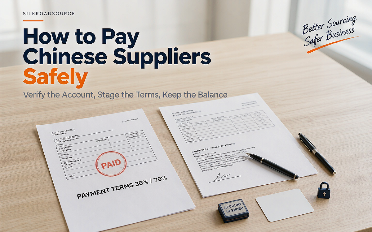 How to Pay Chinese Suppliers Safely