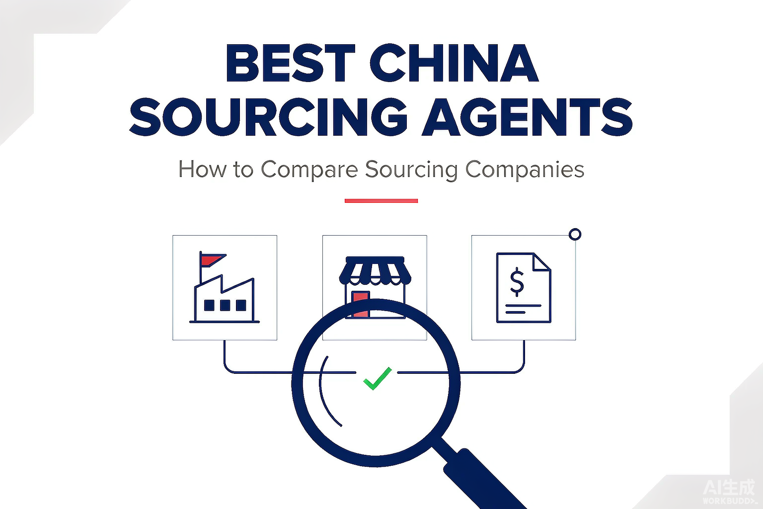 Best China sourcing agents comparison framework for B2B importers