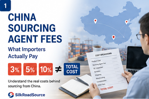 China sourcing agent fees: 3%, 5%, 10% versus total sourcing cost