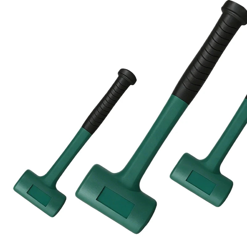 Shock-Absorbing Fiberglass Handle Rubber Mallet for Tile & Stone Wholesale