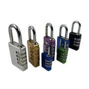 Compact Aluminum Combination Padlock for Luggage Wholesale