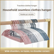 Thick Non-Slip Plastic Clothes Hangers for Wholesale