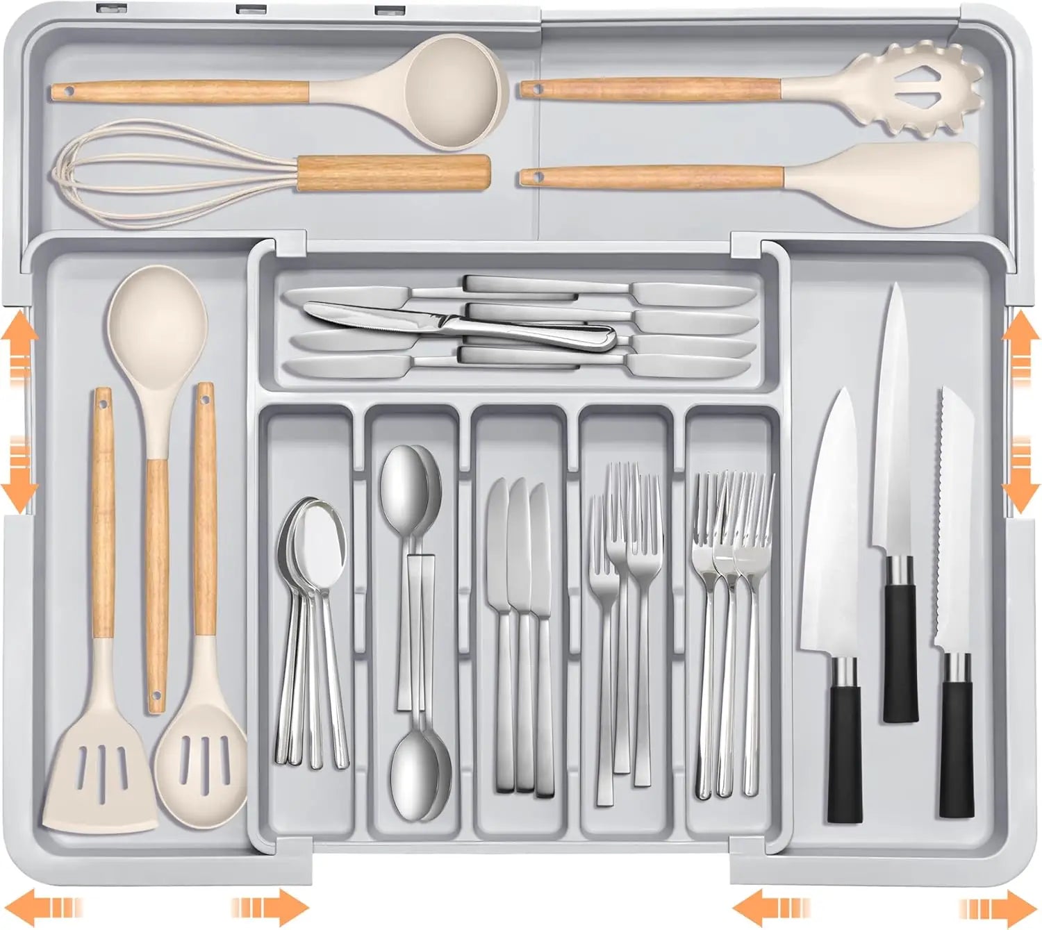 Expandable Kitchen Cutlery Drawer Organizer Wholesale