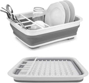 Foldable Plastic Dish Drying Rack for RV and Camping Wholesale