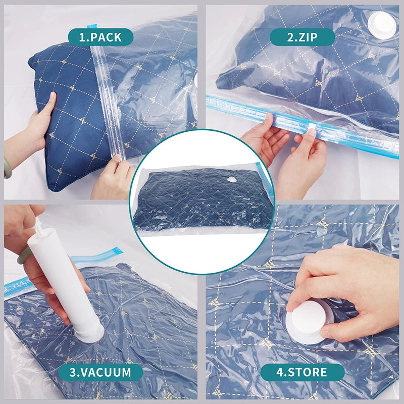 20-Pack Vacuum Storage Bags for Clothes and Bedding Wholesale