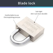 Square Iron Keyed Padlock 30–70mm Wholesale