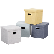 Foldable Fabric Storage Box for Clothes and Toys