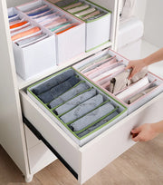 7-Compartment Mesh Clothes Drawer Organizer for Wholesale