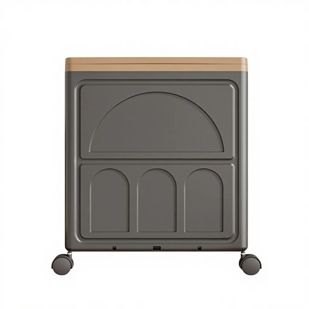 Foldable Plastic Storage Box with Wheels for Home Organization