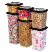 6-Piece Airtight Stackable Food Storage Container Set Wholesale