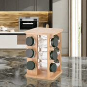 Rotating Spice Rack Organizer with 12 Jars Wholesale