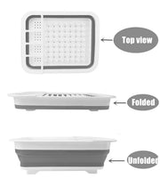 Foldable Plastic Dish Drying Rack for RV and Camping Wholesale
