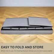 Foldable Fabric Storage Ottoman for Home Organization
