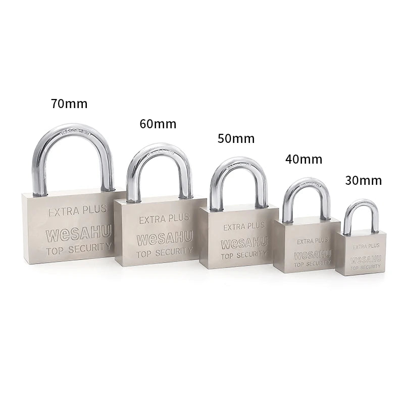 Square Iron Keyed Padlock 30–70mm Wholesale