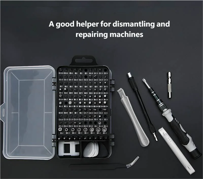 115-in-1 Precision Screwdriver Repair Tool Kit Wholesale