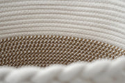 Large Woven Cotton Rope Laundry Basket with Handles for Wholesale