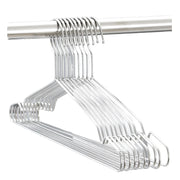 Non-Slip Stainless Steel PVC-Coated Clothes Hanger Wholesale