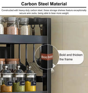 3-Tier Metal Countertop Spice Rack Organizer Wholesale
