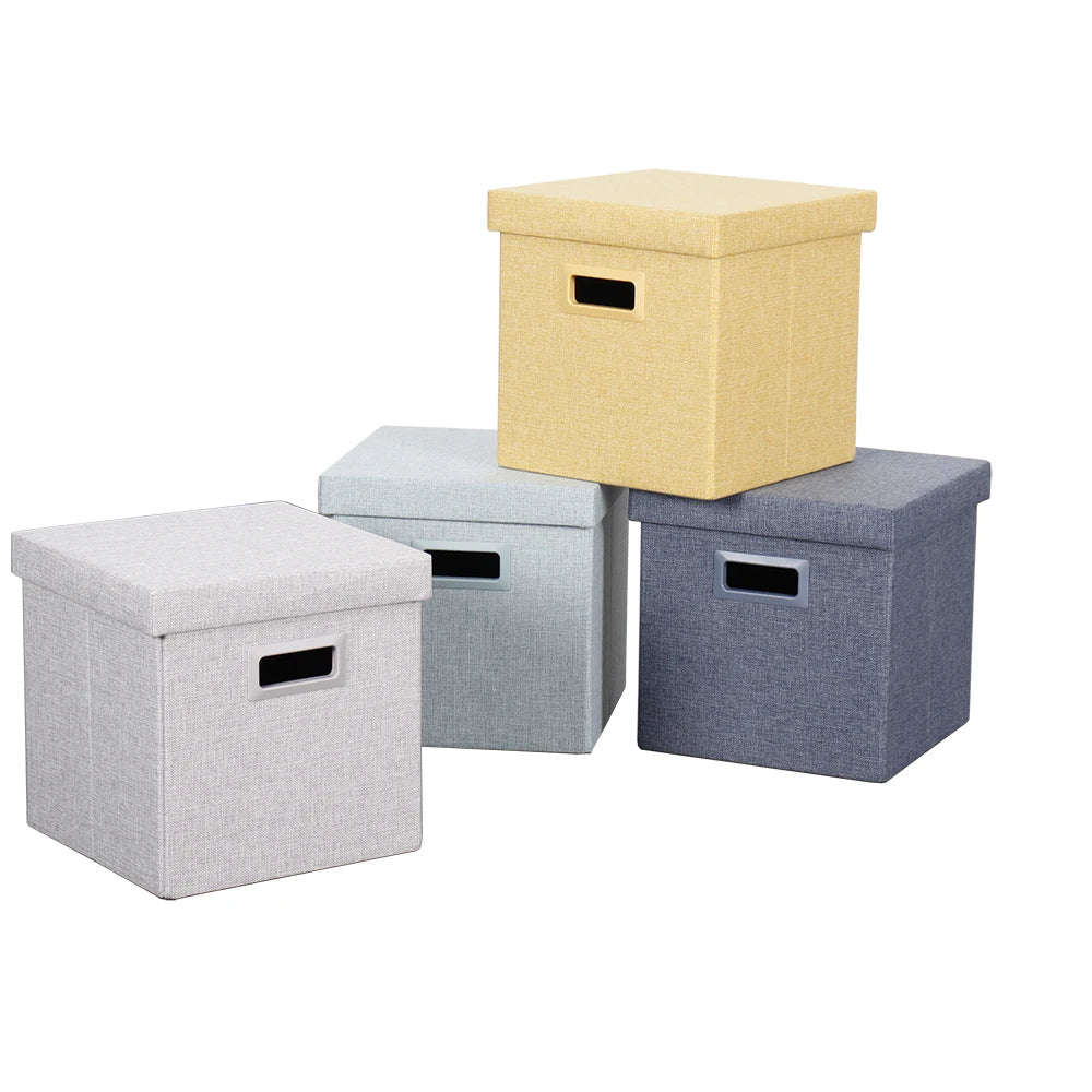 Foldable Fabric Storage Box for Clothes and Toys