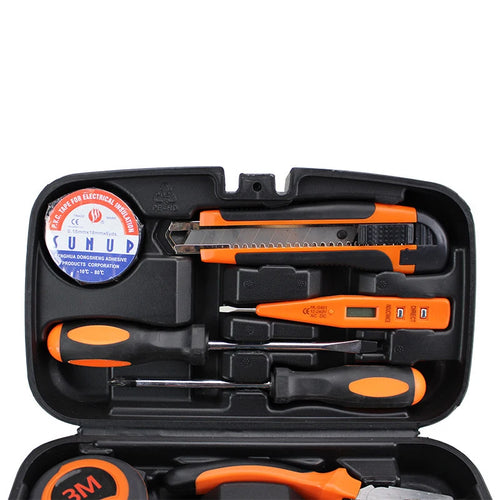 9-Piece Household Hand Tool Set with Wrench, Pliers & Screwdrivers Wholesale