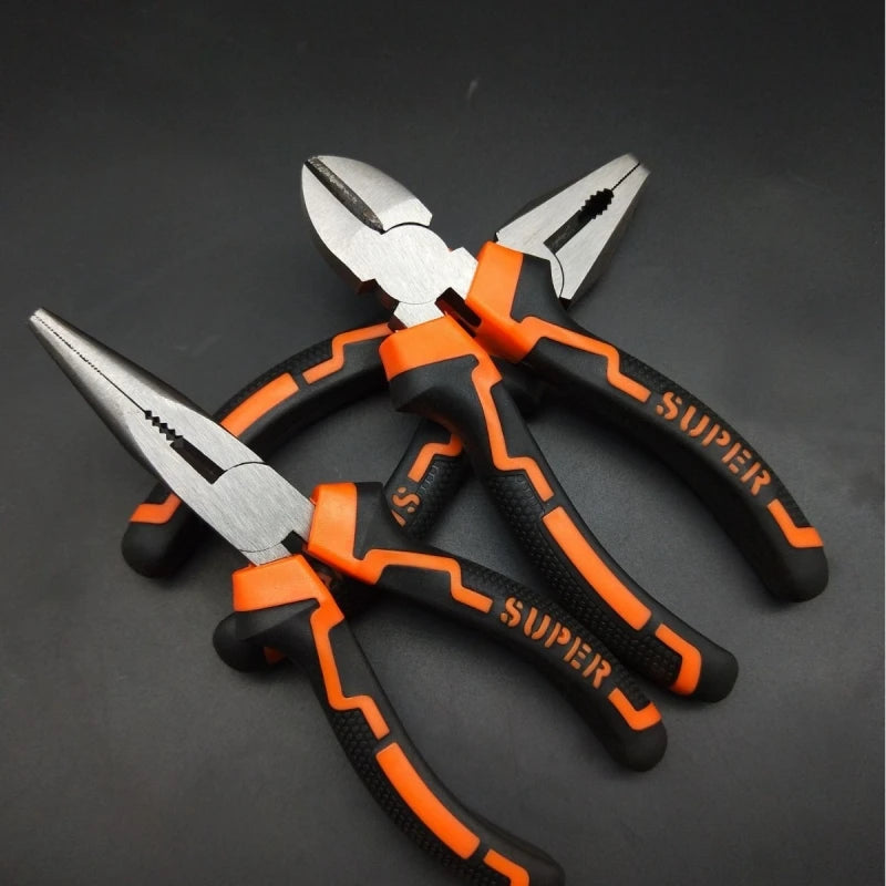 6/7/8-Inch High Carbon Steel Pliers for Cutting & Crimping Wholesale
