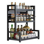 3-Tier Metal Countertop Spice Rack Organizer Wholesale