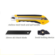 Retractable Utility Box Cutter Knife 18mm Wholesale