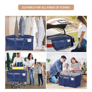 Heavy Duty Polyester Storage Bag with Zipper and Handles