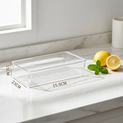 16-Piece Clear PP Drawer Organizer Set for Wholesale