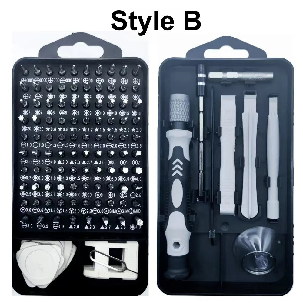 115-in-1 Precision Screwdriver Repair Tool Kit Wholesale