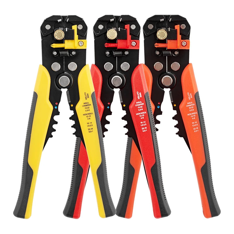 3-in-1 Self-Adjusting Wire Stripper, Cutter & Crimper Wholesale