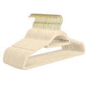 Heavy Duty Non-Slip Velvet Hangers with Gold Hooks Wholesale