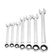 72-Tooth Ratcheting Combination Wrench Set 6-32mm Wholesale
