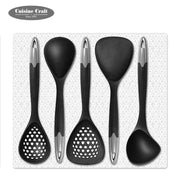 5-Piece Heat-Resistant Nylon Kitchen Utensil Set Wholesale
