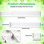Adjustable Bamboo Drawer Dividers Set for Wholesale