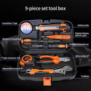 9-Piece Household Hand Tool Set with Wrench, Pliers & Screwdrivers Wholesale