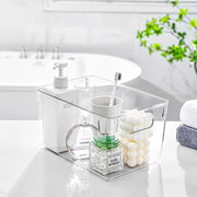 5-Pack Clear Plastic Storage Bins for Fridge and Pantry Wholesale