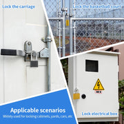 4-Digit Zinc Alloy Combination Padlock for Utility Boxes Wholesale