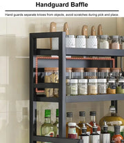 3-Tier Metal Countertop Spice Rack Organizer Wholesale