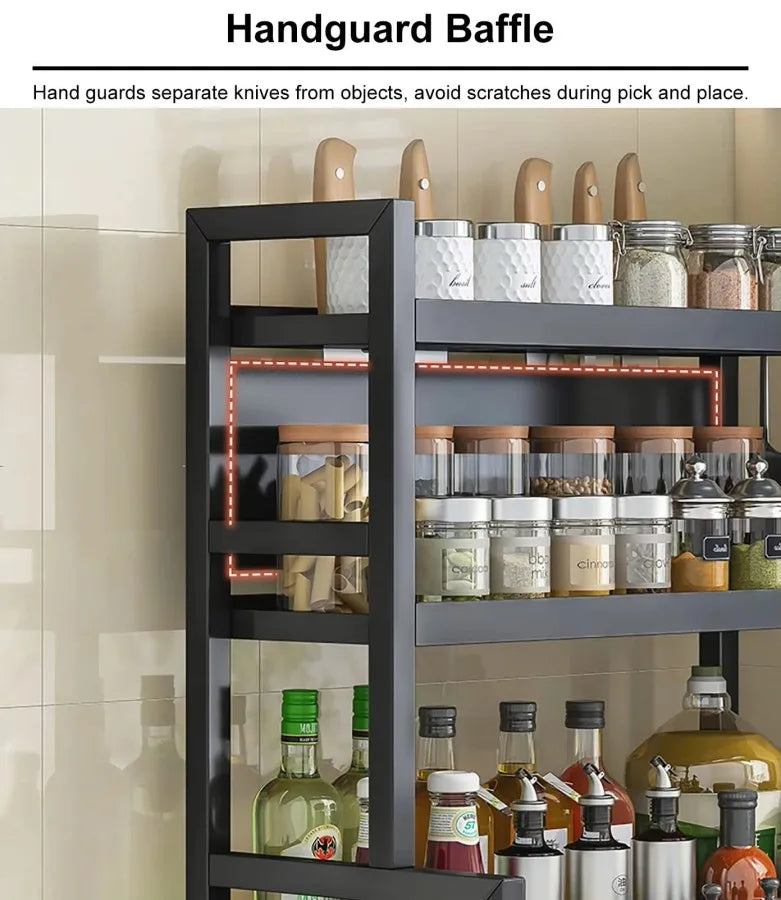 3-Tier Metal Countertop Spice Rack Organizer Wholesale
