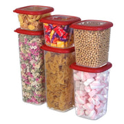 6-Piece Airtight Stackable Food Storage Container Set Wholesale