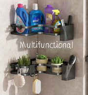 No-Drill Corner Shower Shelf for Bathroom and Kitchen Wholesale
