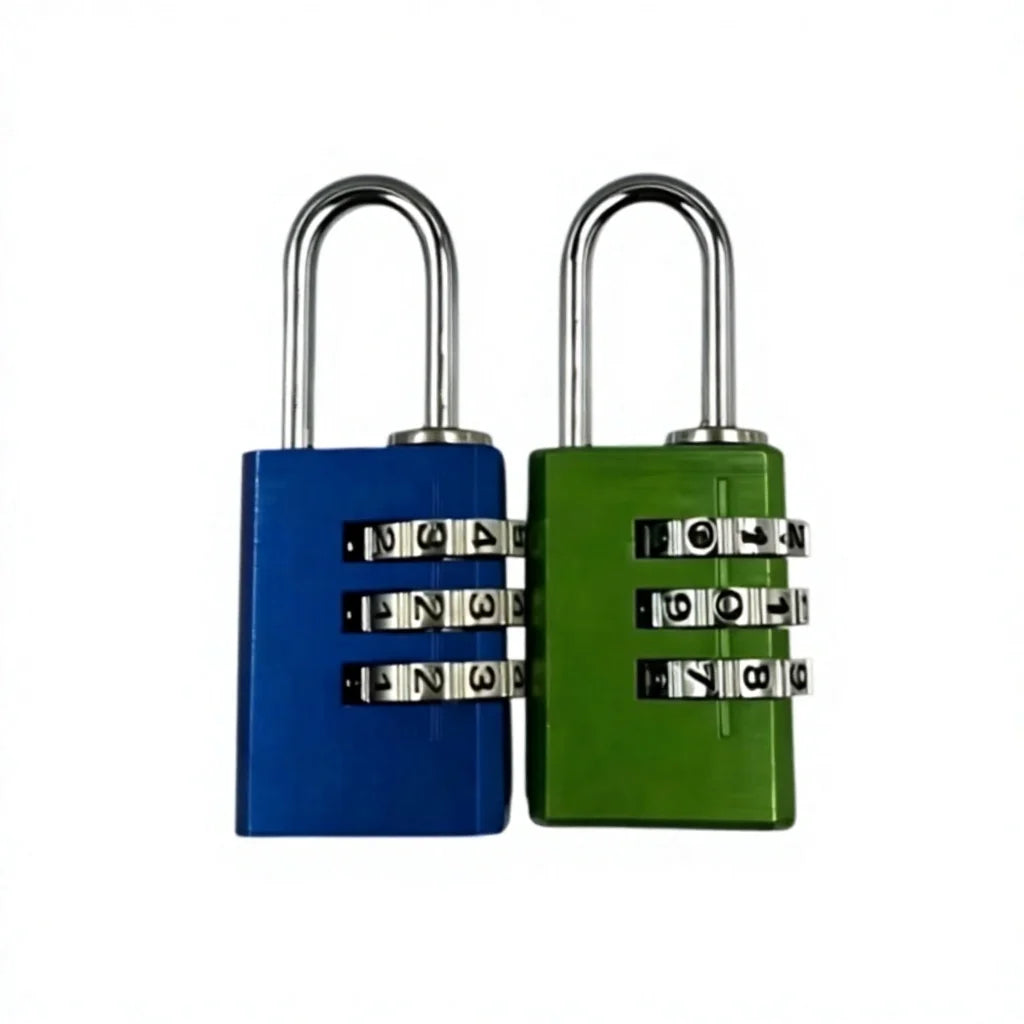Compact Aluminum Combination Padlock for Luggage Wholesale